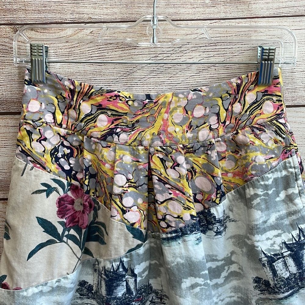 ‎ANTHROPOLOGIE LEIFNOTES BOHO PATCHWORK SKIRT - image 2